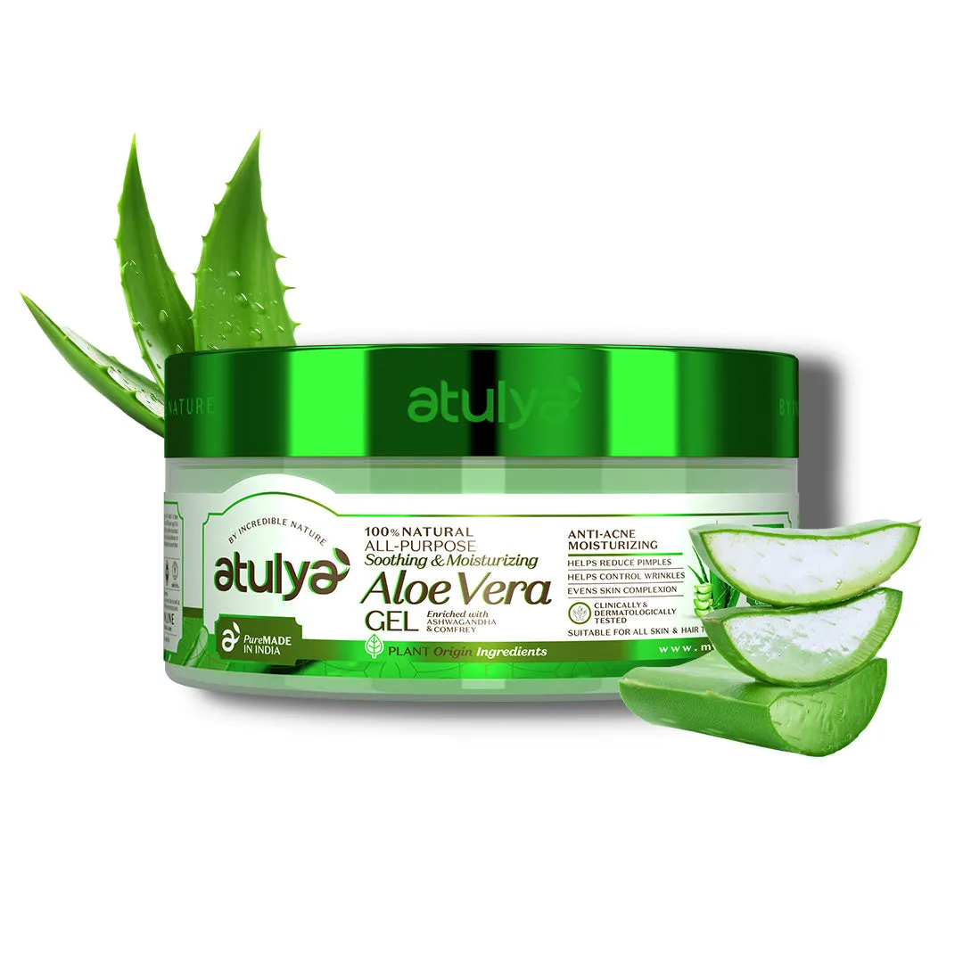 atulya Aloe Vera Gel 200gm (Buy 5 Products & Get Rs.500 Off)