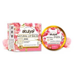 atulya Rose Natural Lip Balm with Bees Wax & Honey 5 Gm (5 Products @ 999)