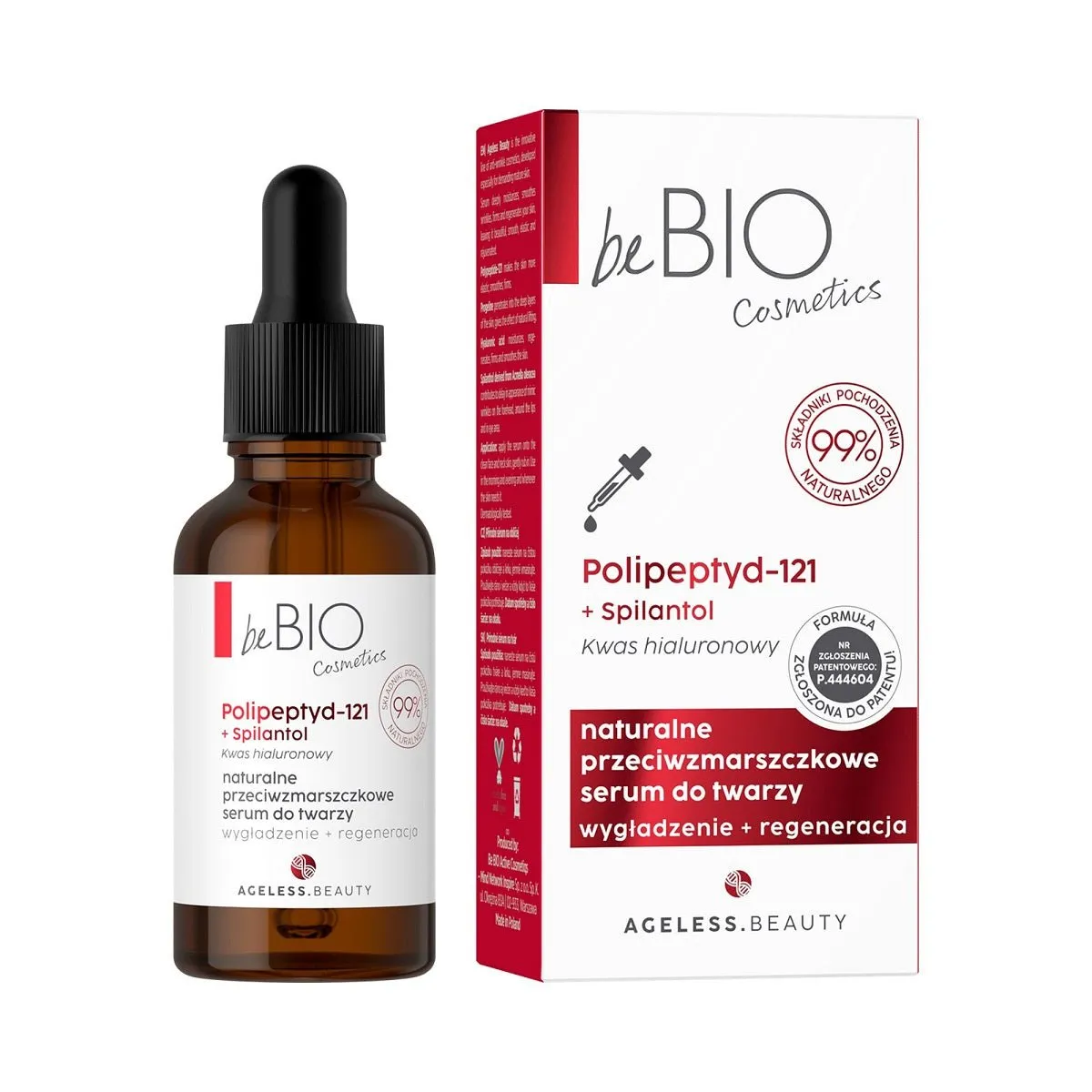 BeBio AGELESS BEAUTY Anti-wrinkle face Serum 30ml