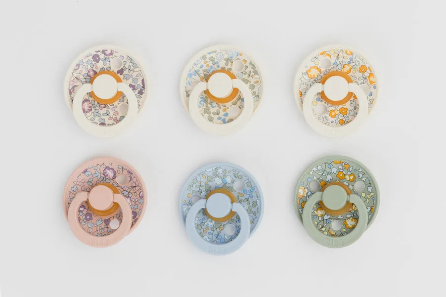 BIBS x LIBERTY Capel/Blush 2 Pack Pacifier