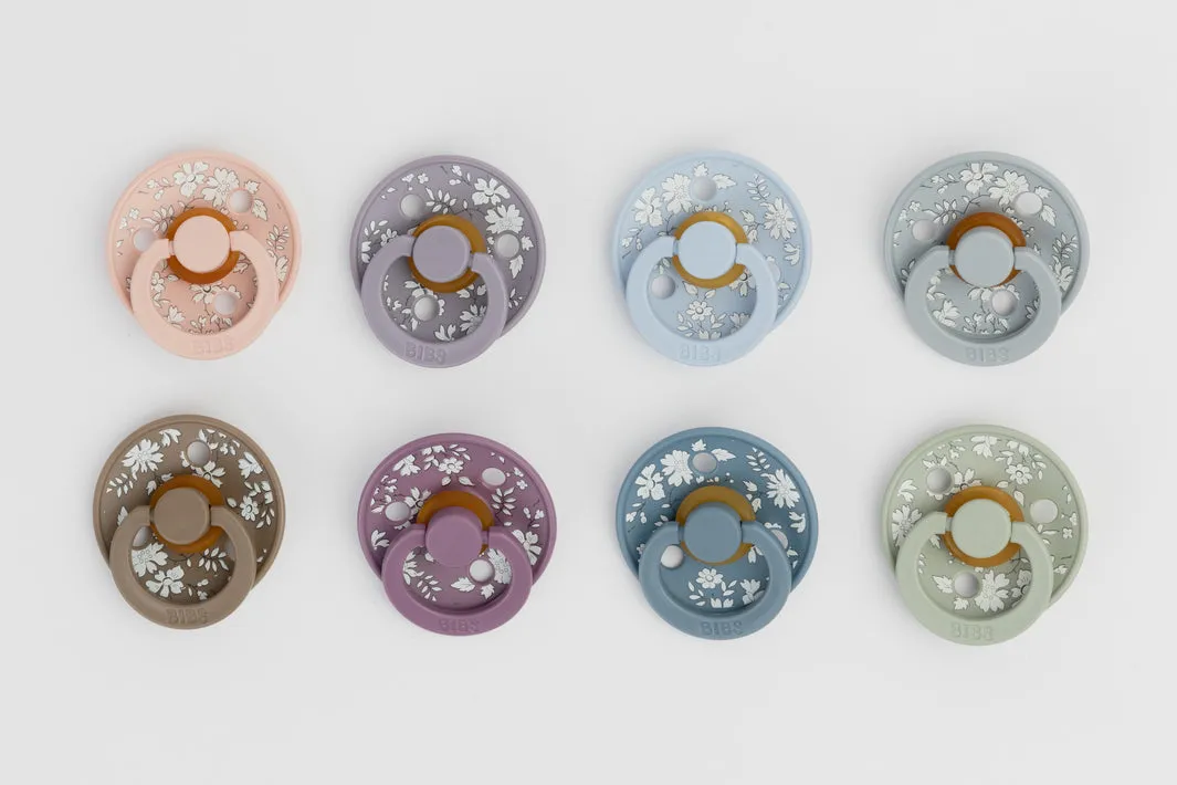 BIBS x LIBERTY Capel/Blush 2 Pack Pacifier