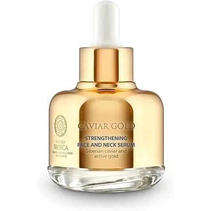 Caviar Gold Firming serum for face and neck 30ml, Natura Siberica