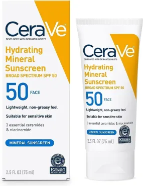 CERAVE Hydrating Mineral Sunscreen