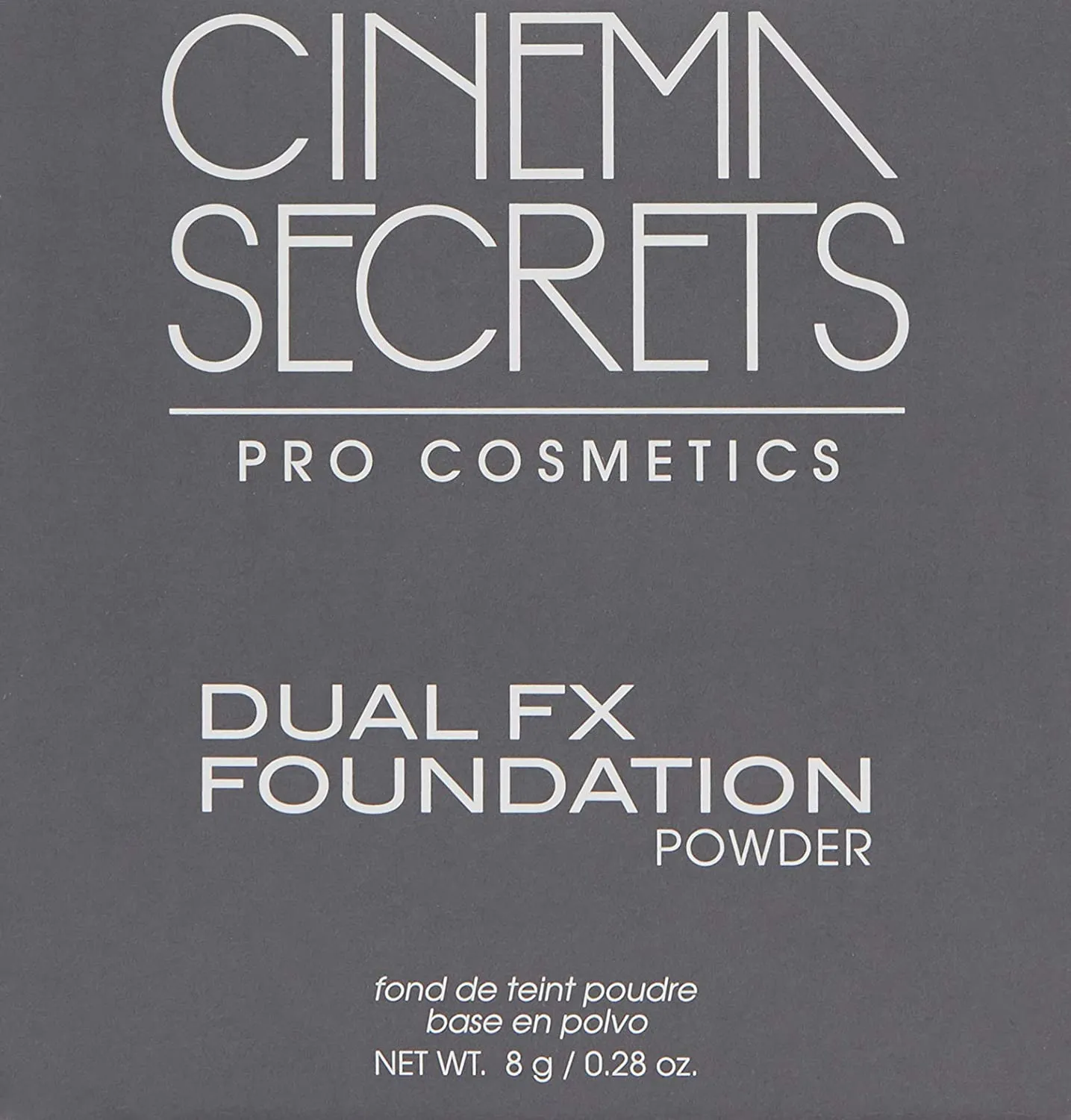 CINEMA SECRETS Pro Cosmetics Dual Fx Foundation Powder, Sepia