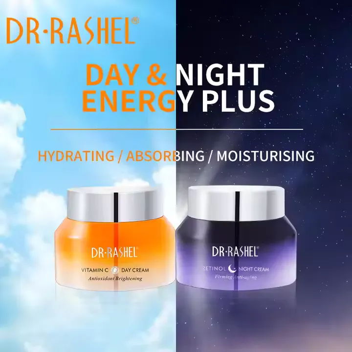 Dr. Rashel Vitamin C and Retinol Day & Night Cream Combo