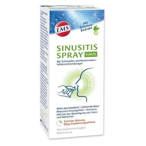 EMSER Sinusitis, rhinitis, rhinosinusitis Spray forte