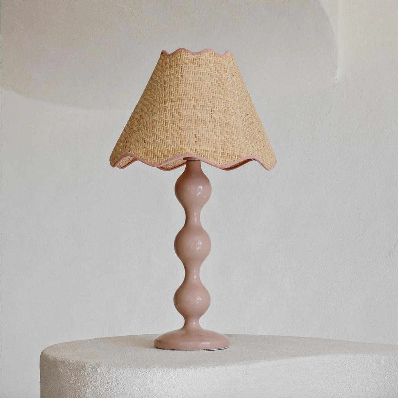 Evie Table Lamp | Blush