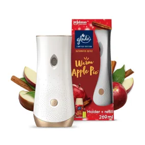 Glade Automatic Spray Air Freshener Holder & Refill Warm Apple Pie 269ml