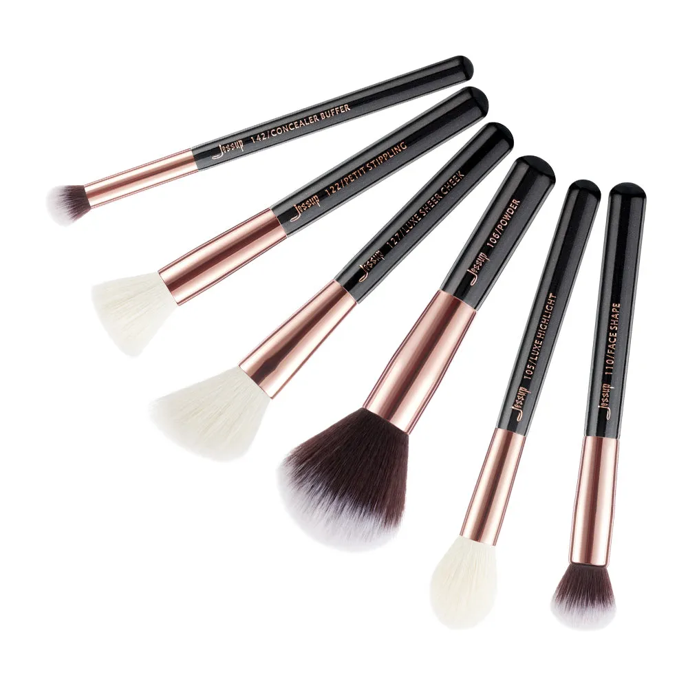 Individual 6Pcs Makeup Bursh Set T164