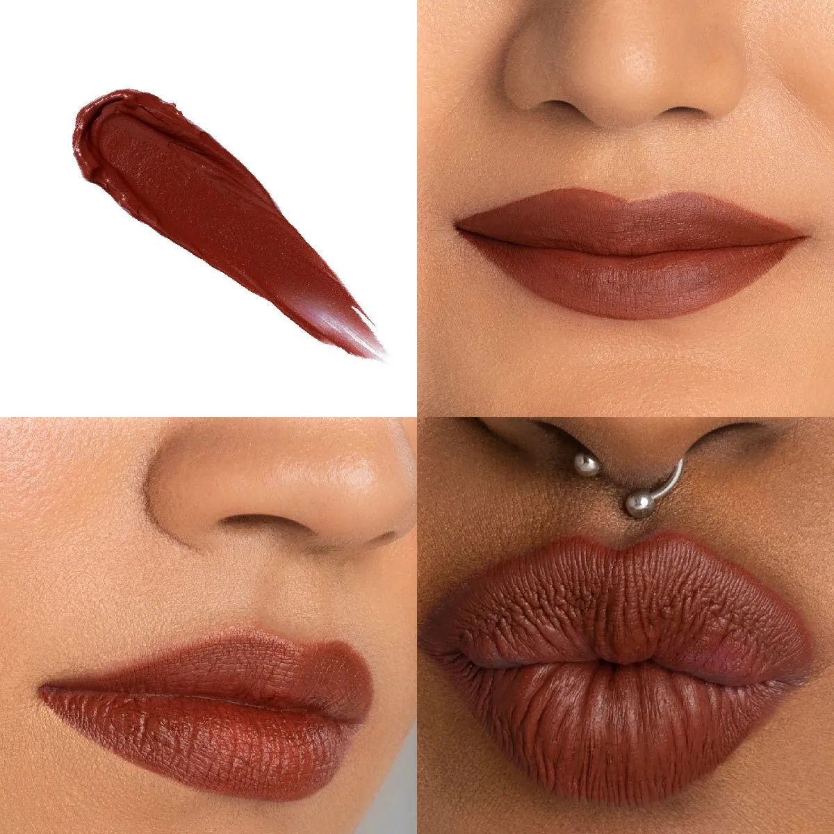 Kapi Martini- Mamma mia! Lush-Matte Lip Crème  (Brown) Intense Hydration