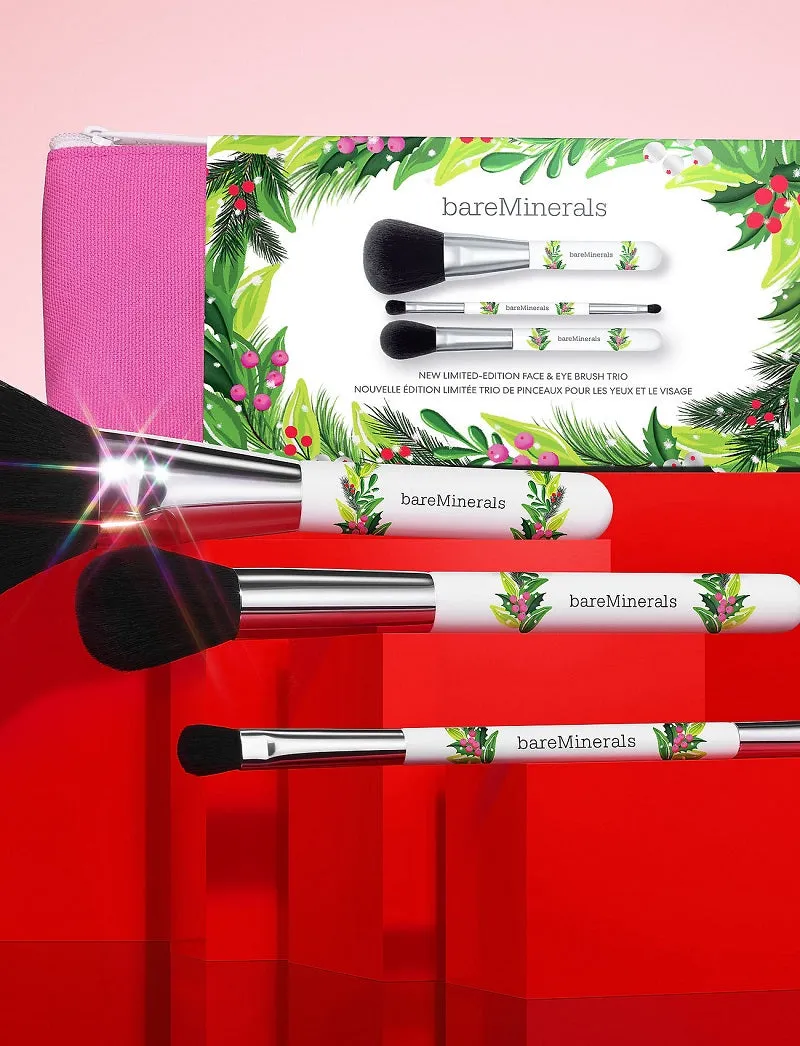 Limited Edition Face & Brush Trio zestaw trzech pędzli do makijażu