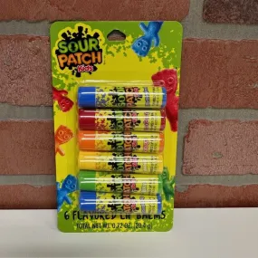 Lip Balm - Candy Sour Patch - 6pk