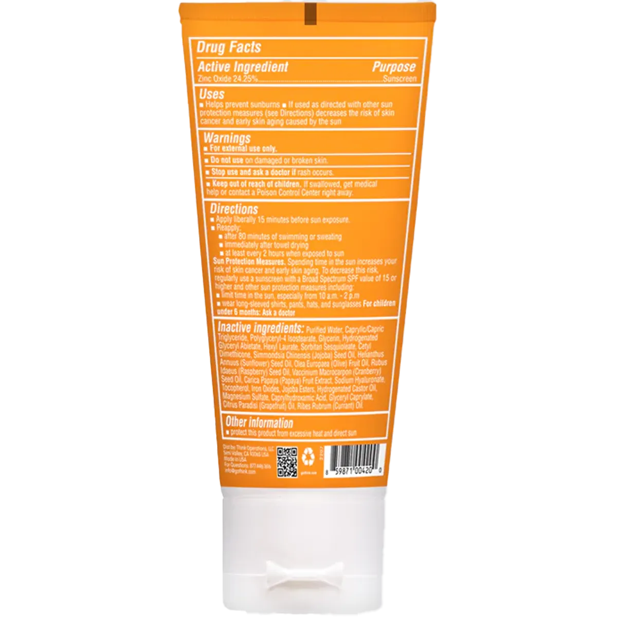 Naturally Tinted Everyday Face SPF 30 - 2 oz