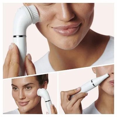 New - Braun FaceSpa Pro FE 910 2-in-1 Facial Epilator & Cleansing Brush System