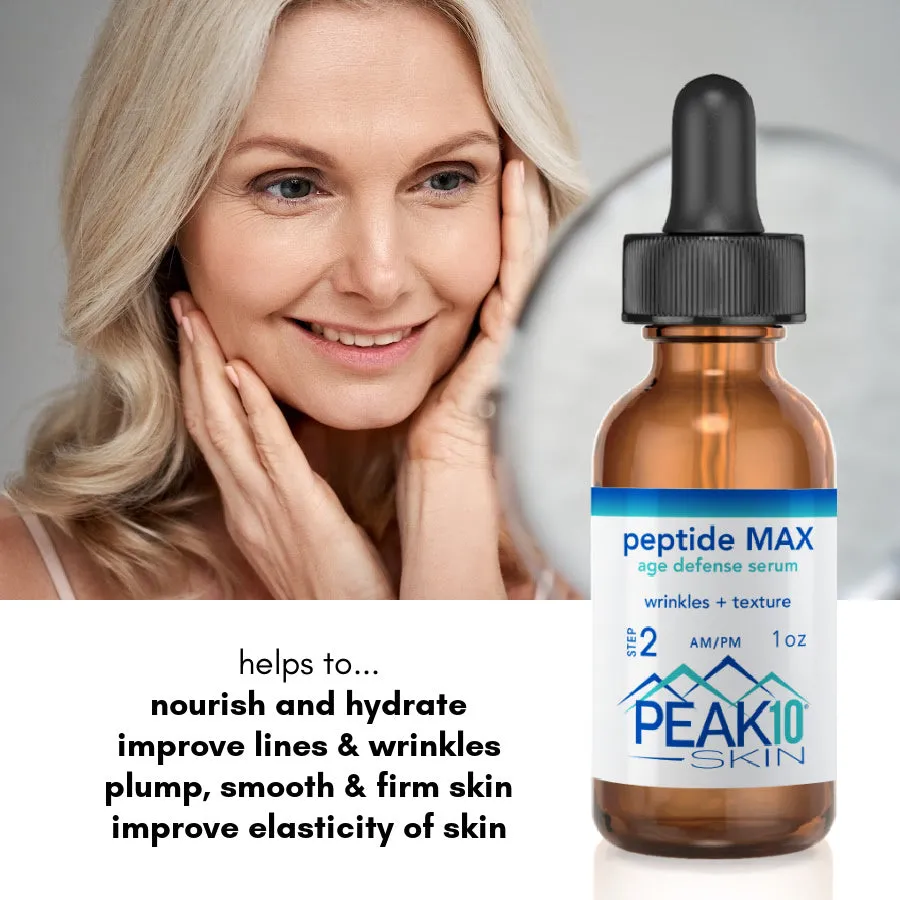 Peak 10 SKIN® Peptide Max Multi-Peptide Age Defense Serum