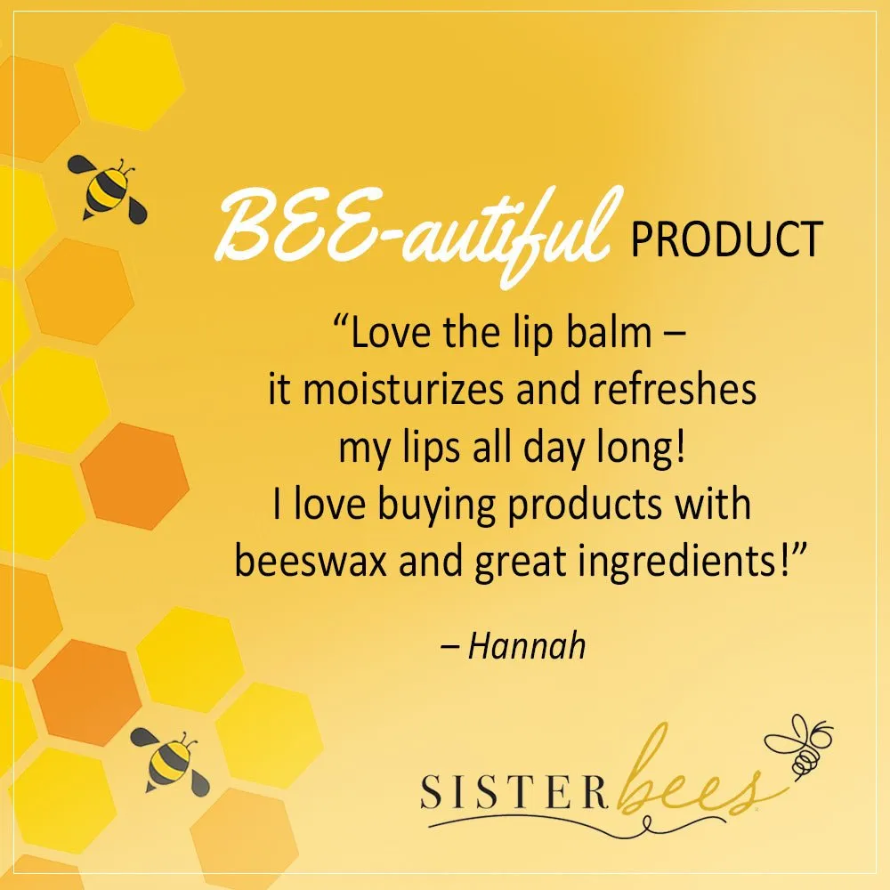 Sister Bees Chai Latte All Natural Beeswax Lip Balm