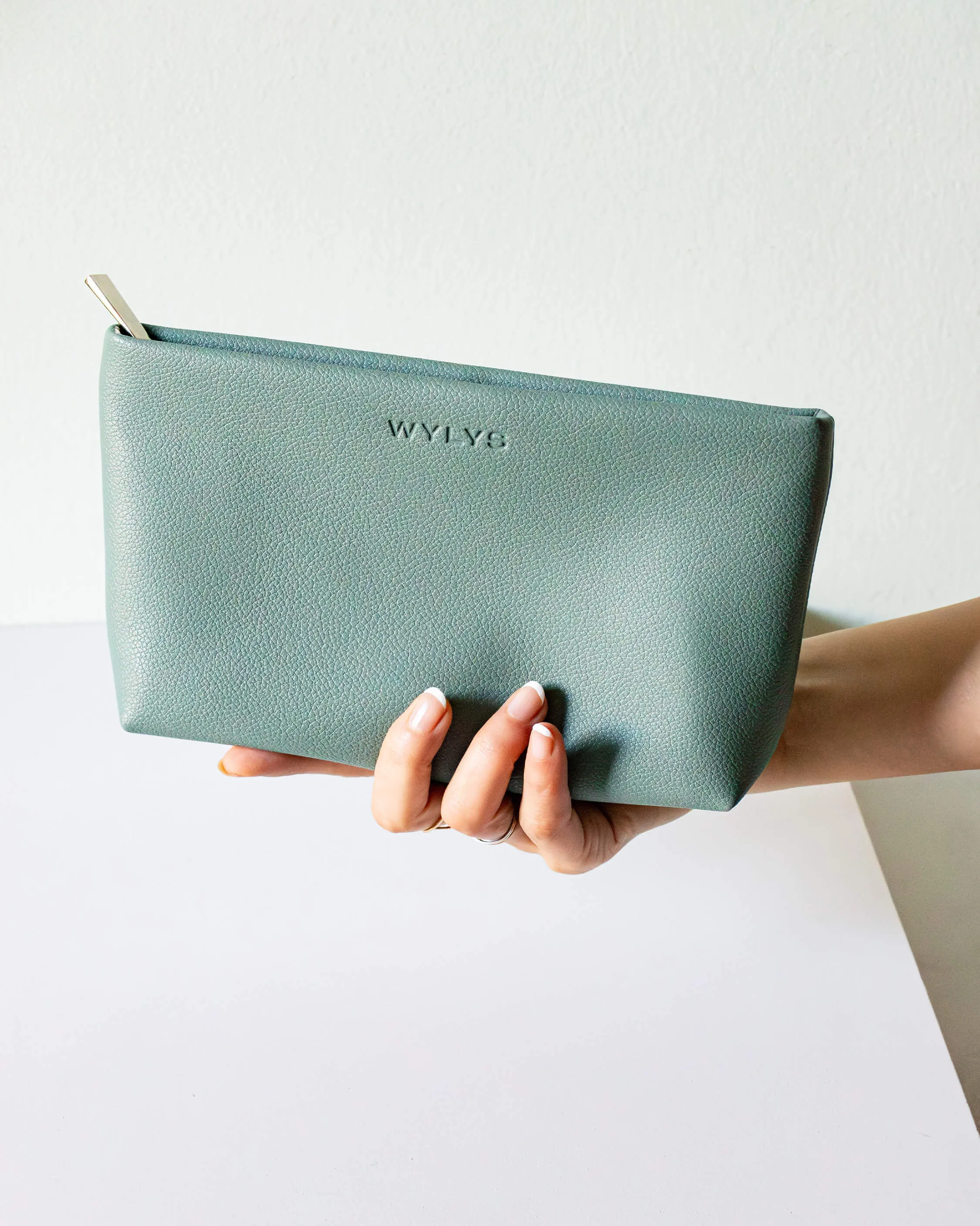 Wylys Double Rose Luminizer & Sage Verte Makeup Bag ($223 Value)